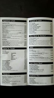 Menu photo 4 Kim Chi Palace Restaurant Surrey, BC