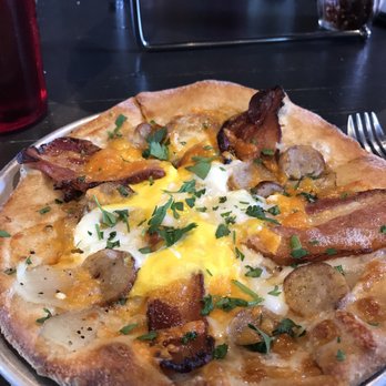 Fiamma Pizza - The traditional breakfast pizza - Pizza Near Me - Bellingham, Washington