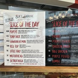 Slice of the day options