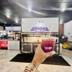 Cucho's Taco Grille - Mauldin - Hibiscus Beverage and Salsa Stand