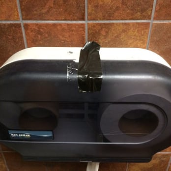 KFC - Toilet roll holder broken for over a month. - Fast Food Near Me - Lynn Haven, Florida