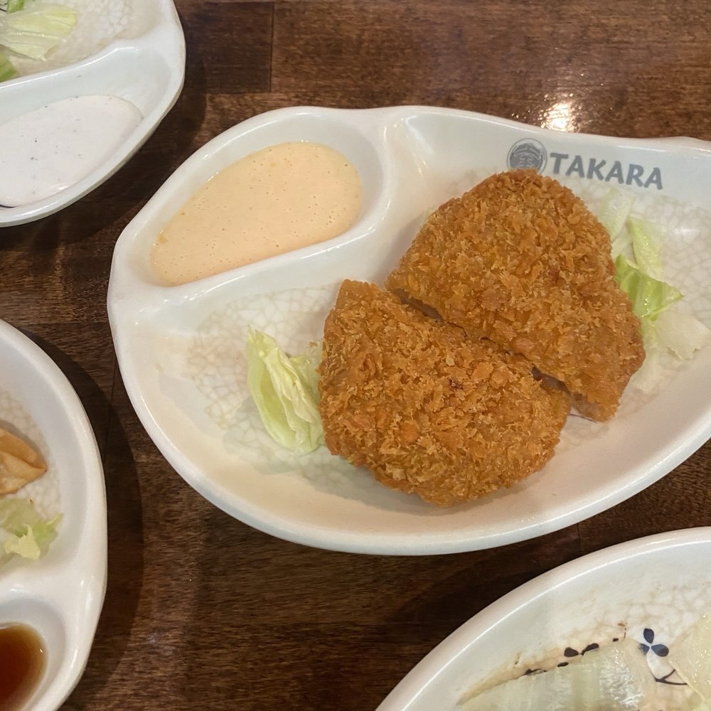 Takara - A16. Vegetable Croquette - Japanese Near Me - North Richland Hills, Texas Takara - A16. Vegetable Croquette - Japanese Near Me - North Richland Hills, Texas