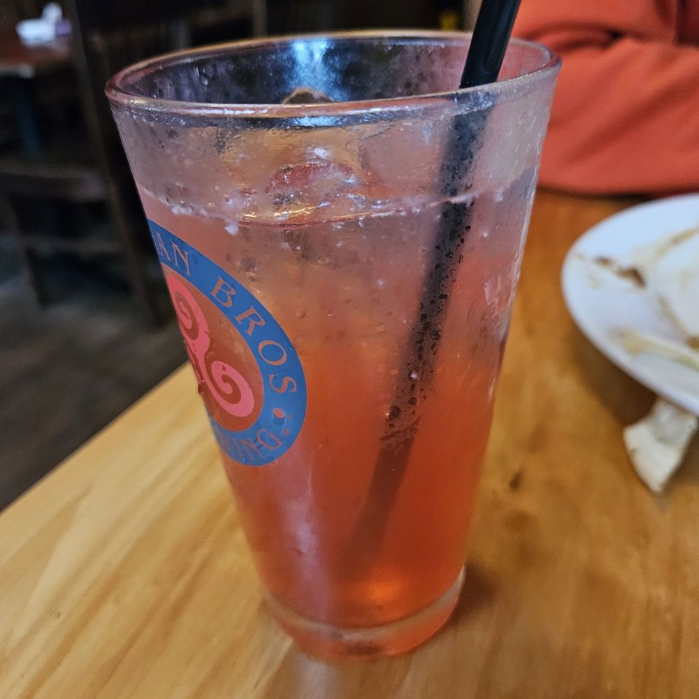 Finn's Irish Pub - a drink in a glass with a straw - Gastropubs Near Me - Ellsworth, Maine Finn's Irish Pub - a drink in a glass with a straw - Gastropubs Near Me - Ellsworth, Maine