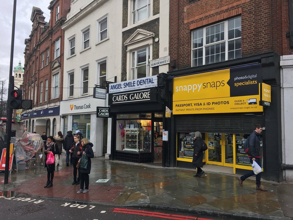SNAPPY SNAPS ANGEL Updated August 2024 43 Islington High St, London