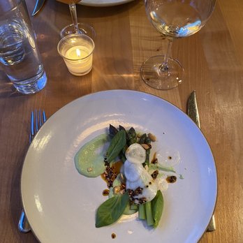 Coquine - Asparagus salad of sorts - New American Near Me - Portland, Oregon