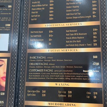 AQ Nail Spa - Their menu - Nail Salons Near Me - St Louis, Missouri