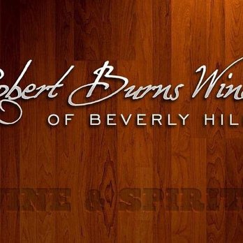 Robert Burns Wines - the logo for robert burns wines of beverly hills - Beer, Wine & Spirits Near Me - Beverly Hills, California Robert Burns Wines - the logo for robert burns wines of beverly hills - Beer, Wine & Spirits Near Me - Beverly Hills, California