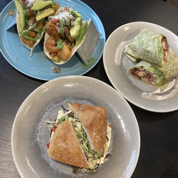 Rockin Roots - Shrimp tacos, Baja burger, Korean chicken wrap. - Juice Bars & Smoothies Near Me - Hillsdale, New Jersey Rockin Roots - Shrimp tacos, Baja burger, Korean chicken wrap. - Juice Bars & Smoothies Near Me - Hillsdale, New Jersey