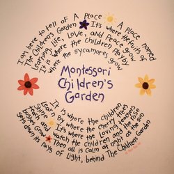 Montessori Children's Garden - Written by an MCG student