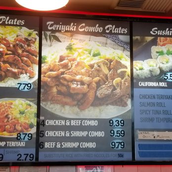 Sansei Japan - Menu as of January 2020. Chicken teriyaki with extra sauce is yummy! 1.31.2020 - Japanese Near Me - Tracy, California