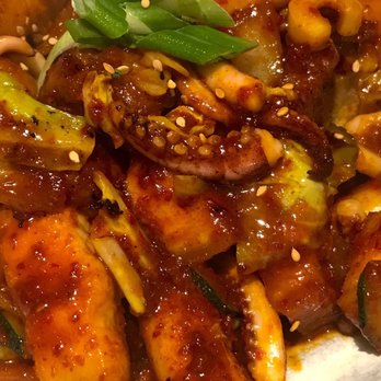 Midam Cafe - BBQ squid and pork belly - Korean Near Me - Vancouver, British Columbia Midam Cafe - BBQ squid and pork belly - Korean Near Me - Vancouver, British Columbia