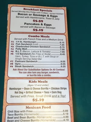 Menu photo 5 John's Place Brea, CA