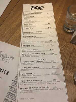 Menu photo 1 Tellus Ciudad de México, DIF