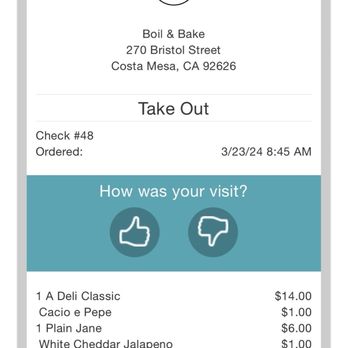 Boil & Bake - Upcharge $1 each for changing bagel - Bagels Near Me - Costa Mesa, California Boil & Bake - Upcharge $1 each for changing bagel - Bagels Near Me - Costa Mesa, California