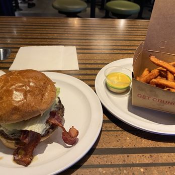 Bobby's Burger Palace - Bobby Blue burger and sweet potato fries - American Near Me - Atlanta, Georgia Bobby's Burger Palace - Bobby Blue burger and sweet potato fries - American Near Me - Atlanta, Georgia
