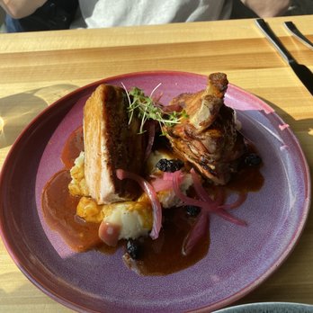 Sky Bistro - Pork - Canadian (New) Near Me - Banff, Alberta Sky Bistro - Pork - Canadian (New) Near Me - Banff, Alberta