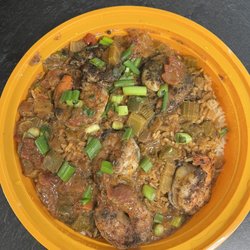 The Blue Taco - Fat Tuesday special: Shrimp Étouffée. Very Good! Wish this was on the menu more often.