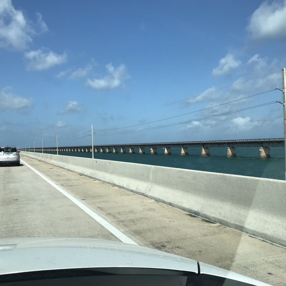 Seven Mile Bridge - You can see an old bridge off to the side - Landmarks & Historical Buildings Near Me