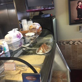 Falafel Hut - There is a tv - Falafel Near Me - Montclair, New Jersey