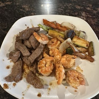 Arashi Teppan Steak & Sushi - Teppan: steak, shrimp and veggie - Steakhouses Near Me - Murrieta, California