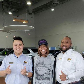 Rick Case Hyundai Duluth - Bongsu, my salesperson, me and Mareco, my Finance person. - Car Dealers Near Me - Duluth, Georgia
