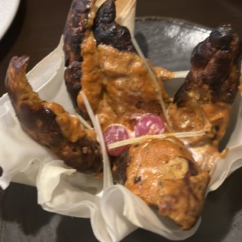 Khazana - By Chef Sanjeev Kapoor - Chicken seekh basket - Indian Near Me - Toronto, Ontario