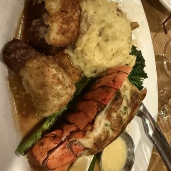 Cooper’s Hawk Winery & Restaurant - Cooper's Hawk Surf & Turf - Dec special- stuffed lobster - New American Near Me - Reston, Virginia Cooper’s Hawk Winery & Restaurant - Cooper's Hawk Surf & Turf - Dec special- stuffed lobster - New American Near Me - Reston, Virginia