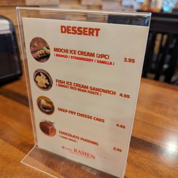 Ginza ramen - Menu (May 2024) - Ramen Near Me - Rochester, Michigan