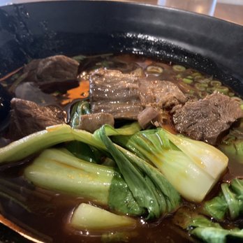 Trendy Dumpling - Beef noodle soup with hand pulled noodles - Noodles Near Me - Houston, Texas