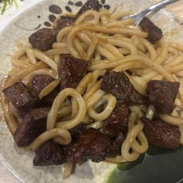 Beef Yaki Udon Noodles