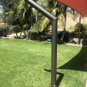 Affordable Awning Company - We asked for custom posts to fit our patio. Love them! - Patio Coverings Near Me - Corona, California