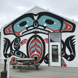 Carcross Visitor Information Centre - Beautiful indian animal paintings