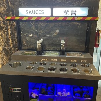 Ushi Shabu Shabu - Sauces table - Hot Pot Near Me - Richmond Hill, Ontario Ushi Shabu Shabu - Sauces table - Hot Pot Near Me - Richmond Hill, Ontario