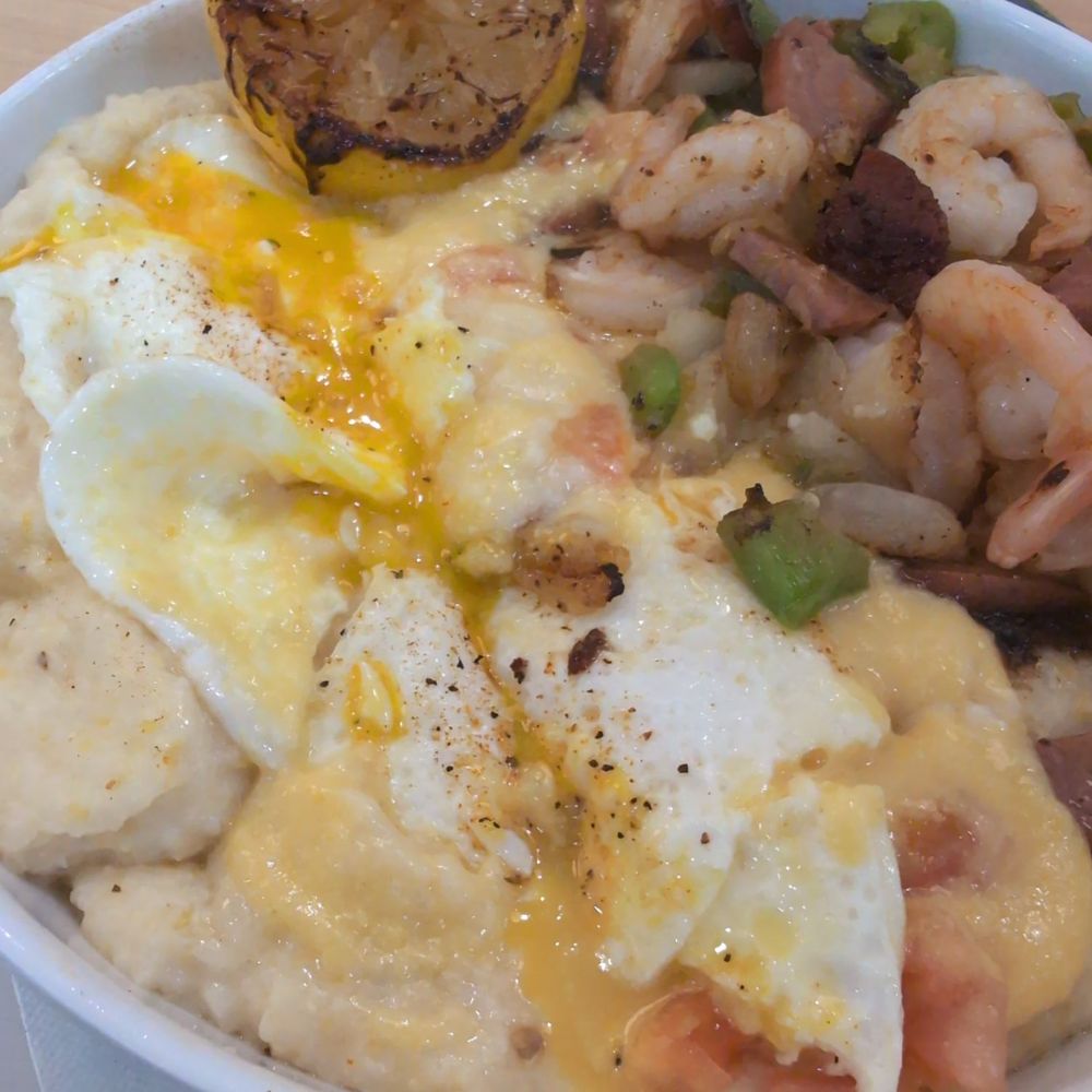 Eggs Up Grill - Someday I've got to try something besides the shrimp n Grits bowl ... But not today Satan. Not today. - Breakfast & Brunch Near Me - Jacksonville, North Carolina Eggs Up Grill - Someday I've got to try something besides the shrimp n Grits bowl ... But not today Satan. Not today. - Breakfast & Brunch Near Me - Jacksonville, North Carolina