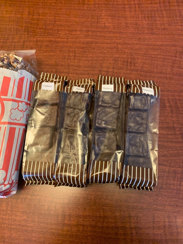 MAINE GOURMET CHOCOLATES Updated September 2024 170 Main St, Auburn, Maine Popcorn Shops