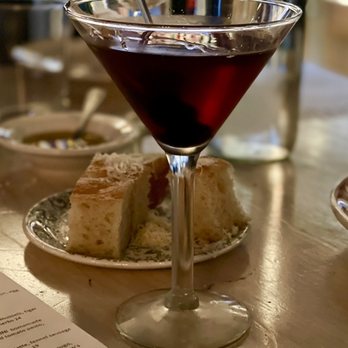 Disotto - The big boozy Manhattan. - Italian Near Me - Highwood, Illinois