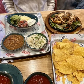 Tequila Mama - Suwanee - Chicken fajitas with veggies. Rice, beans, various toppings - New Mexican Cuisine Near Me - Suwanee, Georgia Tequila Mama - Suwanee - Chicken fajitas with veggies. Rice, beans, various toppings - New Mexican Cuisine Near Me - Suwanee, Georgia