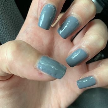 Kosmo Nail Bar - Manicure nail smudged - Nail Salons Near Me - Mclean, Virginia Kosmo Nail Bar - Manicure nail smudged - Nail Salons Near Me - Mclean, Virginia