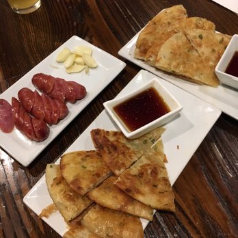 Dan Dan - Taiwanese Sausage and Scallion Pancakes (2 orders) - Szechuan Near Me - Philadelphia, Pennsylvania