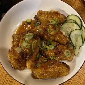Thip Khao - Chuenh Peek Gai
(Crispy Tamarind-Glazed Chicken Wings, Scallion, Cucumber) - Laotian Near Me - Washington, DC, District of Columbia Thip Khao - Chuenh Peek Gai
(Crispy Tamarind-Glazed Chicken Wings, Scallion, Cucumber) - Laotian Near Me - Washington, DC, District of Columbia