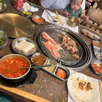 Shik Do Rak - With our 3 month old son wanting to eat already - Korean Near Me - Irvine, California Shik Do Rak - With our 3 month old son wanting to eat already - Korean Near Me - Irvine, California