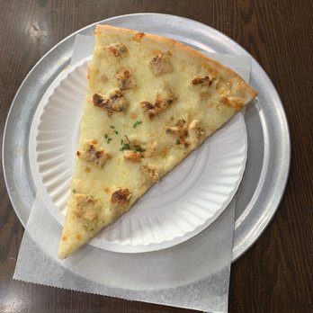 Romano Pizza - Chicken Alfredo slice - Italian Near Me - Weehawken, New Jersey Romano Pizza - Chicken Alfredo slice - Italian Near Me - Weehawken, New Jersey