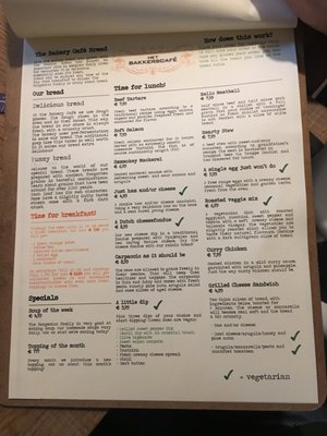 Menu photo 1 Het Bakkerscafé Groningen, GR