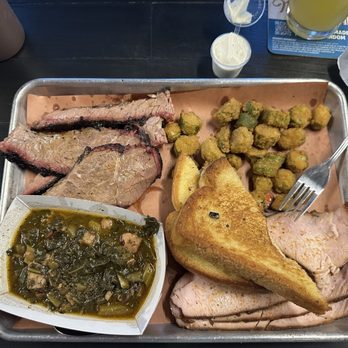 The Butt Hutt Smokehouse - Brisket, Turkey, collard greens, and fried okra. - Barbeque Near Me - Jacksonville, Florida The Butt Hutt Smokehouse - Brisket, Turkey, collard greens, and fried okra. - Barbeque Near Me - Jacksonville, Florida