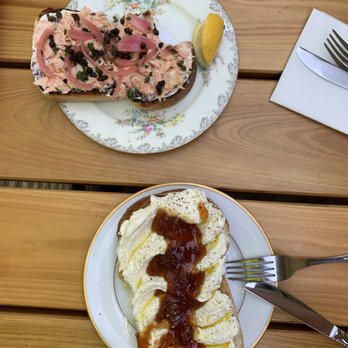 Muchacho - Salmon Toast, Peach Marmalade Ricotta Toast - Tacos Near Me - Atlanta, Georgia Muchacho - Salmon Toast, Peach Marmalade Ricotta Toast - Tacos Near Me - Atlanta, Georgia