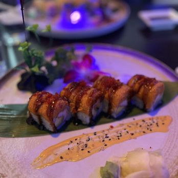Ninja Sushi - a close up of a plate of sushi - Japanese Near Me - Colesville, Maryland