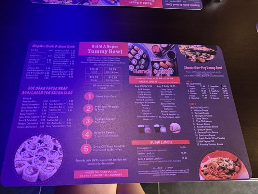Menu photo 6 Kung Fu Bowl Brownsburg, IN