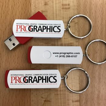 Prographics - Transport your files on custom-printed USB file storage flash drives - Print Media Near Me - Annapolis, Maryland Prographics - Transport your files on custom-printed USB file storage flash drives - Print Media Near Me - Annapolis, Maryland