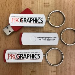 Prographics - Transport your files on custom-printed USB file storage flash drives