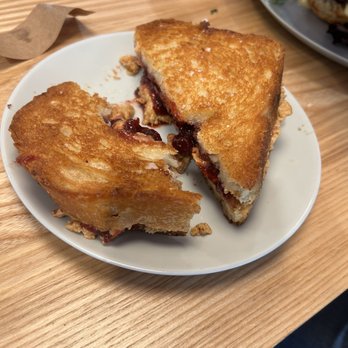 The Sleepy Rooster - Grilled pb&j - New American Near Me - Chagrin Falls, Ohio The Sleepy Rooster - Grilled pb&j - New American Near Me - Chagrin Falls, Ohio